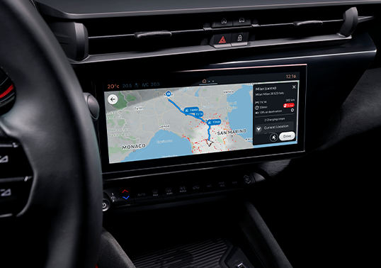 Alfa Romeo Junior - Junior Elettrica - Elektrificerend - EV Routing