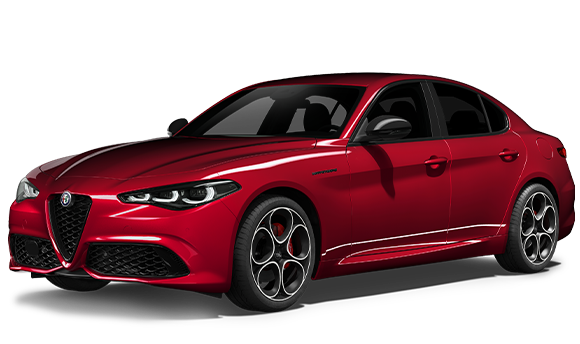 Alfa Romeo Giulia - Uitvoering - Competizione Afbeelding in Rood