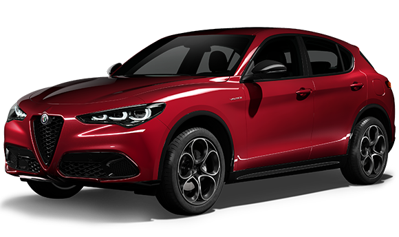 Alfa Romeo Stelvio - Uitvoering - Veloce Afbeelding in Rood